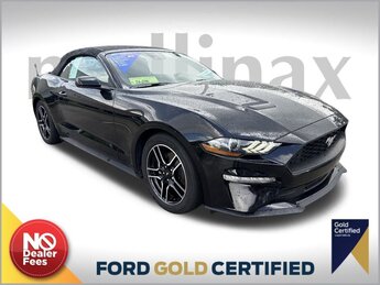2023 Shadow Black Ford Mustang EcoBoost Premium 2 Door RWD Automatic EcoBoost 2.3L I4 GTDi DOHC Turbocharged VCT Engine