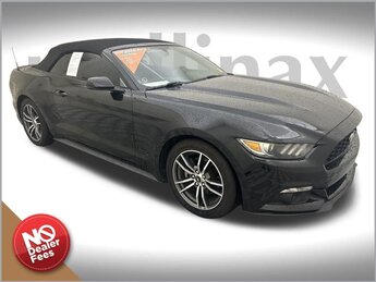 2017 Shadow Black Ford Mustang EcoBoost Premium Convertible 2 Door RWD Automatic EcoBoost 2.3L I4 GTDi DOHC Turbocharged VCT Engine