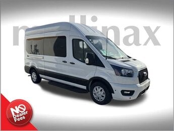 2024 Oxford White Ford Transit-350 XLT 3.5L V6 Flex Fuel Engine Automatic 3 Door RWD Van