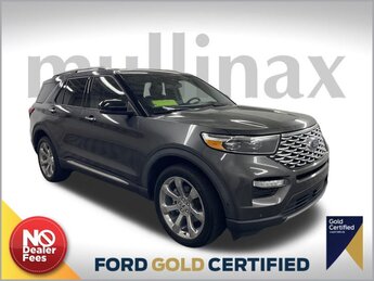 2020 Magnetic Metallic Ford Explorer Platinum Automatic 4 Door SUV 4X4 3.0L EcoBoost V6 Engine
