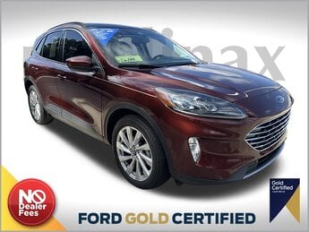 2021 Bronze Fire Metallic Ford Escape Titanium Hybrid SUV 4 Door Automatic (CVT)