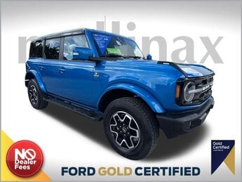 2024 Velocity Blue Metallic Ford Bronco Outer Banks Automatic 4X4 SUV 4 Door 2.3L EcoBoost I-4 Engine