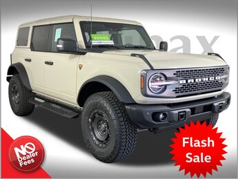 2025 Desert Sand Ford Bronco Badlands 2.7L EcoBoost V6 Engine 4 Door SUV