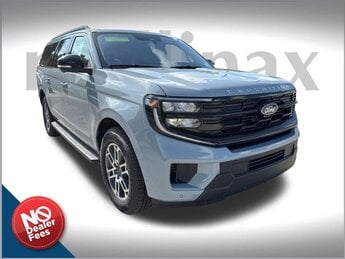 2025 Glacier Gray Metallic TriCoat Ford Expedition Max Active SUV EcoBoost 3.5L V6 GTDi DOHC 24V Twin Turbocharged Engine 4 Door RWD Automatic