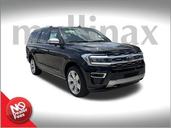 2024 Agate Black Metallic Ford Expedition Max Platinum 4 Door SUV 4X4