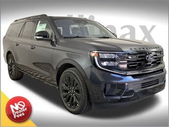 2025 Dark Matter Gray Metallic Ford Expedition Max Platinum 4 Door 4X4 EcoBoost 3.5L V6 GTDi DOHC 24V Twin Turbocharged Engine SUV