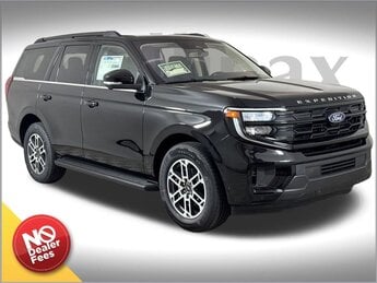 2025 Agate Black Metallic Ford Expedition Active EcoBoost 3.5L V6 GTDi DOHC 24V Twin Turbocharged Engine 4 Door Automatic SUV RWD