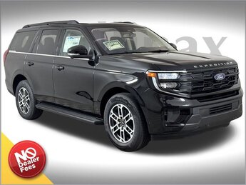 2025 Agate Black Metallic Ford Expedition Active EcoBoost 3.5L V6 GTDi DOHC 24V Twin Turbocharged Engine 4 Door Automatic SUV RWD