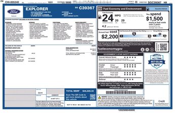 2025 Vapor Blue Metallic Ford Explorer ST-Line 2.3L EcoBoost I-4 Engine SUV Automatic