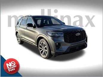 2025 Carbonized Gray Metallic Ford Explorer ST-Line 2.3L EcoBoost I-4 Engine SUV Automatic RWD