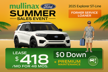 2025 Carbonized Gray Metallic Ford Explorer ST-Line SUV RWD 4 Door 2.3L EcoBoost I-4 Engine Automatic