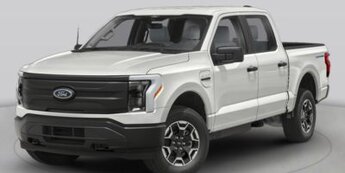 2025 Oxford White Ford F-150 Lightning Flash Electric Motor Engine Automatic 4 Door AWD