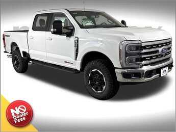 2025 Star White Metallic Tri-Coat Ford Super Duty F-250 SRW Lariat Automatic 6.7L High Output Power Stroke V8 Diesel Engine 4 Door Truck 4X4