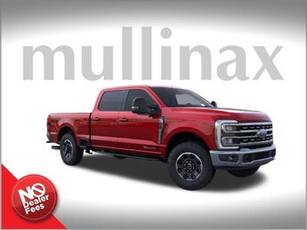 2025 Ruby Red Metallic Tinted Clearcoat Ford Super Duty F-250 SRW Lariat 4 Door 6.7L Power Stroke V8 Turbodiesel Engine 4X4 Truck Automatic