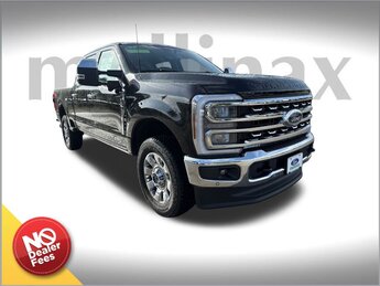 2025 Agate Black Metallic Ford Super Duty F-250 SRW Lariat Automatic 4 Door Truck Power Stroke 6.7L V8 DI 32V OHV Turbodiesel Engine 4X4