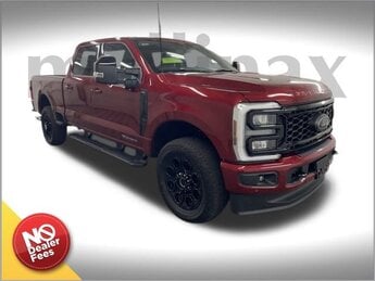 2025 RUBY RED Ford Super Duty F-250 SRW Lariat 4 Door 6.7L Power Stroke V8 Turbodiesel Engine 4X4 Automatic Truck