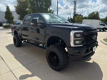 2025 Blue Ford Super Duty F-250 SRW STX 4X4 Truck Power Stroke 6.7L V8 DI 32V OHV Turbodiesel Engine