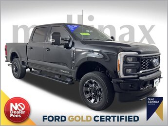 2023 Agate Black Metallic Ford Super Duty F-250 SRW Lariat 4X4 Power Stroke 6.7L V8 DI 32V OHV Turbodiesel Engine Automatic Truck
