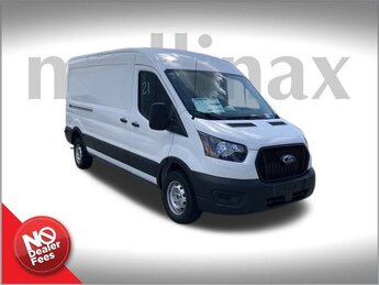 2024 Oxford White Ford Transit-250 Base 3.5L V6 Flex Fuel Engine Van Automatic RWD 3 Door
