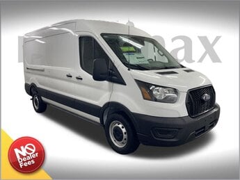 2025 OXFORD WHITE Ford Transit-250 XL 3.5L V6 Flex Fuel Engine RWD Van Automatic