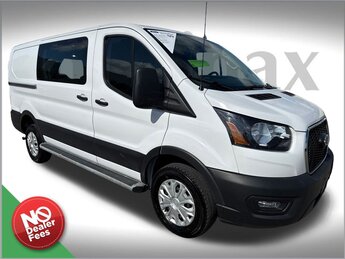 2023 Oxford White Ford Transit-250 Base 3.5L V6 Flex Fuel Engine Automatic 3 Door
