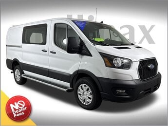2024 Oxford White Ford Transit-250 Base RWD 3.5L V6 Flex Fuel Engine Automatic 3 Door Van