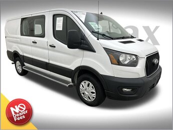 2023 Oxford White Ford Transit-250 Base 3 Door 3.5L V6 Flex Fuel Engine Van Automatic RWD