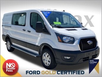 2023 Oxford White Ford Transit-250 Base 3.5L V6 Flex Fuel Engine RWD Automatic Van