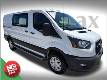 2023 Oxford White Ford Transit-250 Base 3 Door 3.5L V6 Flex Fuel Engine Van Automatic RWD