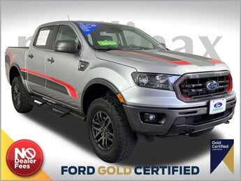 2021 Silver Ford Ranger XLT Truck Automatic 4X4 EcoBoost 2.3L I4 GTDi DOHC Turbocharged VCT Engine 4 Door