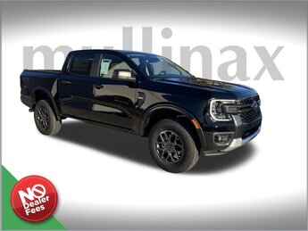 2024 Shadow Black Ford Ranger XLT EcoBoost 2.3L I4 GTDi DOHC Turbocharged VCT Engine 4 Door Automatic 4X4