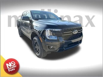 2025 Shadow Black Ford Ranger XLT Automatic 4 Door 2.7L EcoBoost V6 Engine 4X4