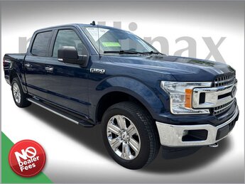 2018 Blue Jeans Metallic Ford F-150 XLT 2.7L V6 EcoBoost Engine Truck 4X4