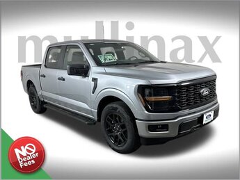 2025 Iconic Silver Metallic Ford F-150 STX RWD 4 Door 2.7L V6 EcoBoost Engine Truck Automatic