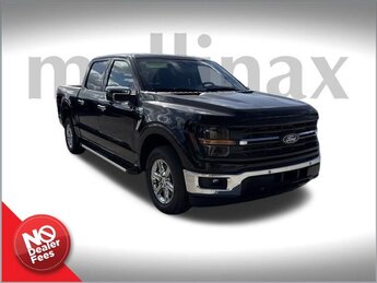 2024 Agate Black Metallic Ford F-150 XLT 2.7L V6 EcoBoost Engine RWD 4 Door Truck