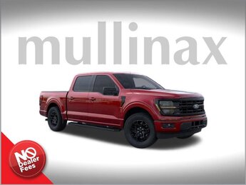 2025 Rapid Red Metallic Tinted Clearcoat Ford F-150 XLT 4 Door 2.7L V6 EcoBoost Engine Truck RWD Automatic