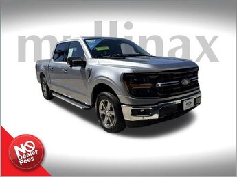 2025 Silver Metallic Ford F-150 XLT 2.7L V6 EcoBoost Engine RWD Truck 4 Door Automatic