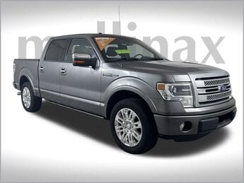 2013 Sterling Gray Metallic Ford F-150 Platinum 5.0L V8 FFV Engine Automatic RWD Truck