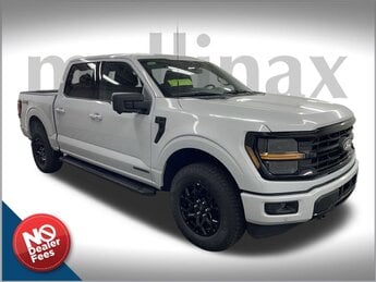 2025 SPACE WHITE Ford F-150 XLT 4X4 Automatic 4 Door Truck 2.7L V6 EcoBoost Engine