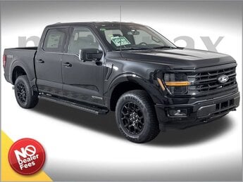 2025 Agate Black Metallic Ford F-150 XLT 3.5L PowerBoost Full-Hybrid V6 Engine Automatic Truck 4 Door