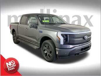 2025 Carbonized Gray Metallic Ford F-150 Lightning Flash AWD Automatic Truck Electric Motor Engine 4 Door