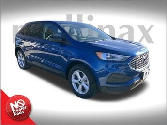 2024 Atlas Blue Metallic Ford Edge SE AWD SUV Automatic 4 Door