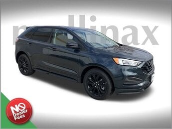 2024 Stone Blue Metallic Ford Edge SE Automatic AWD 4 Door EcoBoost 2.0L I4 GTDi DOHC Turbocharged VCT Engine SUV