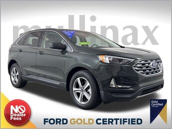 2022 Forged Green Metallic Ford Edge SEL 4 Door EcoBoost 2.0L I4 GTDi DOHC Turbocharged VCT Engine AWD SUV
