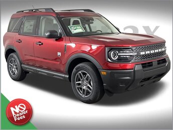 2025 Ruby Red Metallic Tinted Clearcoat Ford Bronco Sport Big Bend SUV 4 Door Automatic 1.5L EcoBoost Engine 4X4