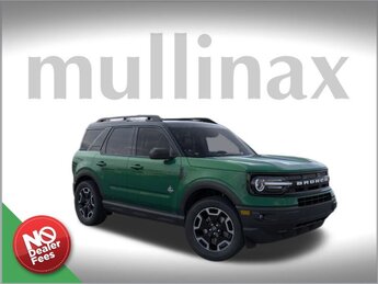 2024 Green Metallic Ford Bronco Sport Outer Banks 1.5L EcoBoost Engine Automatic SUV 4 Door