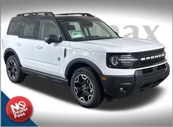 2025 Oxford White Ford Bronco Sport Outer Banks 4 Door Automatic 4X4