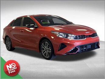2022 Fire Orange Kia Forte GT-Line 4 Door Car 2.0L 4-Cylinder MPI Engine
