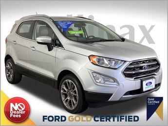 2020 Ford EcoSport Titanium 4 Door SUV Automatic EcoBoost 1.0L I3 GTDi DOHC Turbocharged VCT Engine FWD