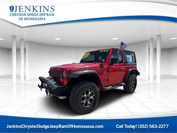 2018 Firecracker Red Clearcoat Jeep Wrangler Rubicon 2.0L I4 DOHC Engine Automatic 4X4 SUV 2 Door